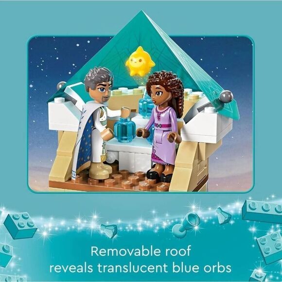 LEGO King Magnifico’s Castle 43224 Disney Wish Interlocking Block Building Set - Picture 8 of 10